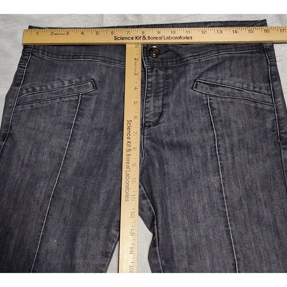 DAUGHTERS OF THE LIBERATION Women Size 32X31 Charcoal Denim Jeans READ - Picture 5 of 16